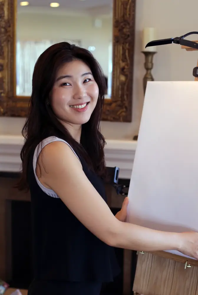 Karra Hong Live Wedding Painter Photo 2026 | Karra Live Wedding Painter